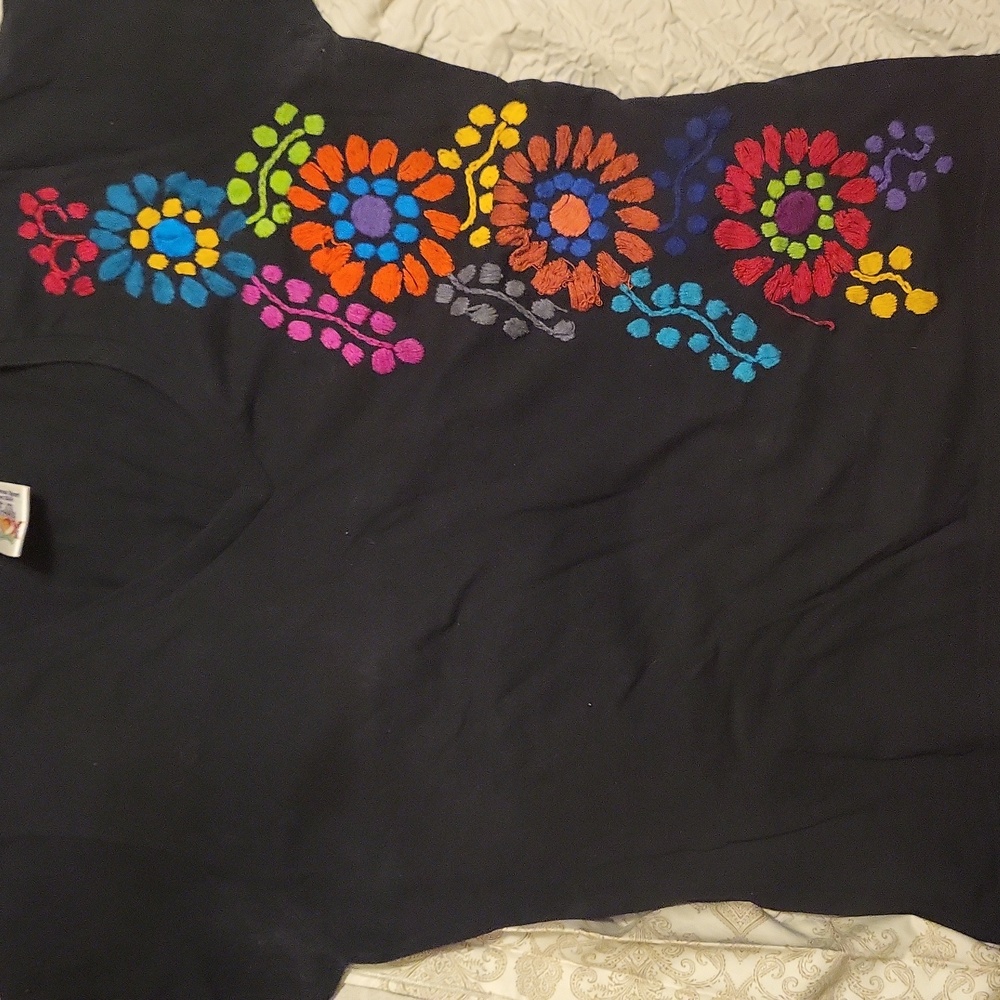 Colorful Embroidered Tshirt
